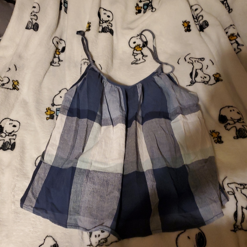 Plad cropped tank